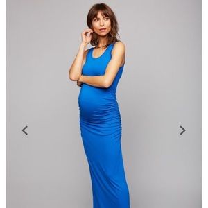 Isabella Oliver lisle maternity maxi dress- size 1